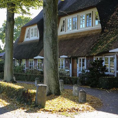 Bauernhaus mit Reetdach